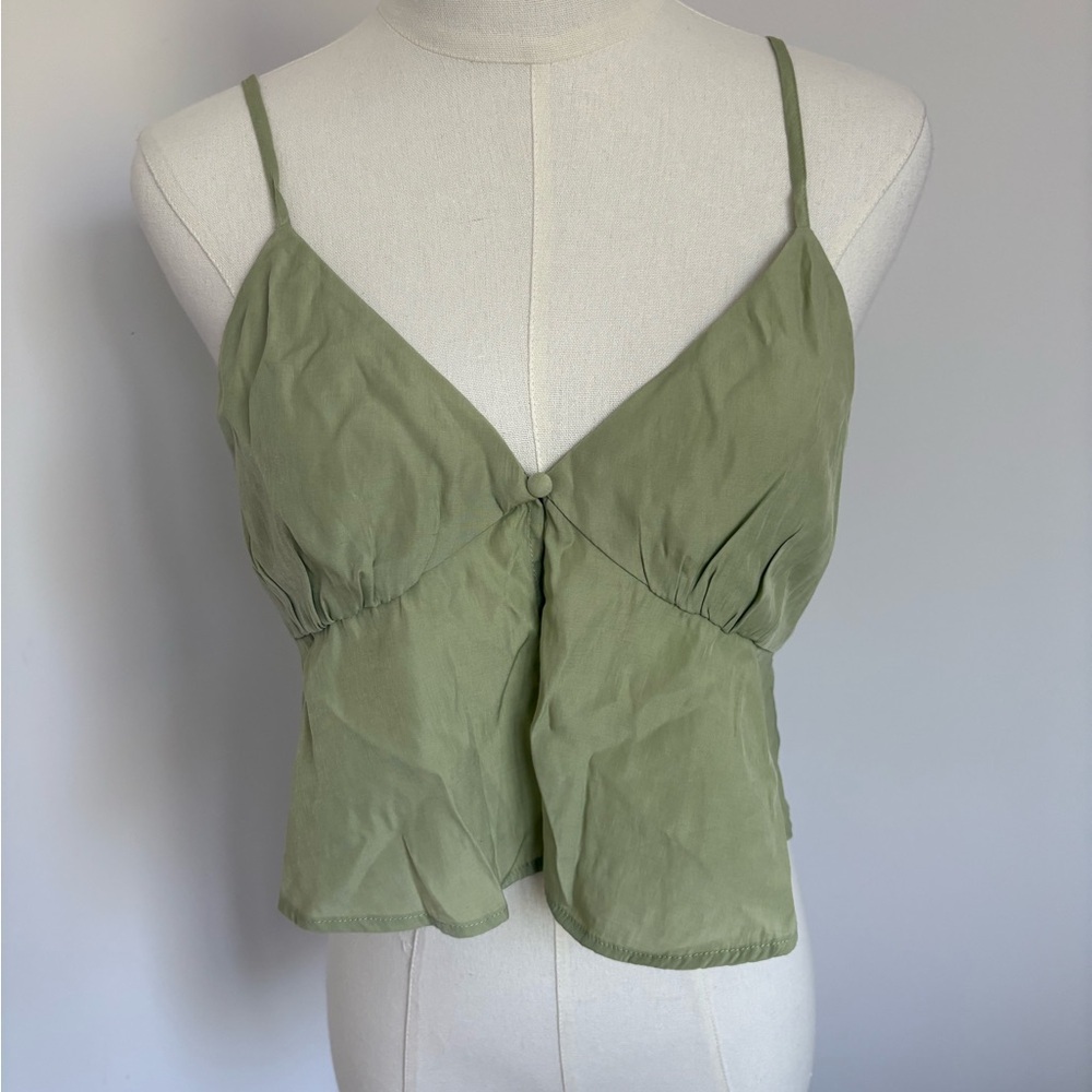 LA Hearts Olive Green Women's Top